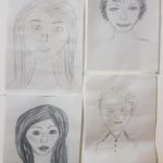 portraits using pencil